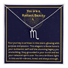 Radiant Beauty - Zodiac Calendar - Necklace - The Best Shop 4U