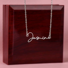 Signature Custom Name Necklace - The Best Shop 4U