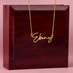 Signature Custom Name Necklace - The Best Shop 4U