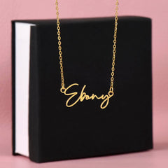 Signature Custom Name Necklace - The Best Shop 4U