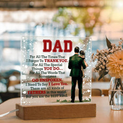 Thank You Dad - Acrylic Square - The Best Shop 4U