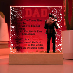 Thank You Dad - Acrylic Square - The Best Shop 4U