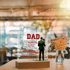 Thank You Dad - Acrylic Square - The Best Shop 4U