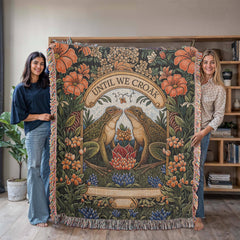 Til We Croak - Heirloom Blanket - The Best Shop 4U