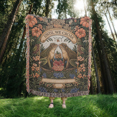 Til We Croak - Heirloom Blanket - The Best Shop 4U