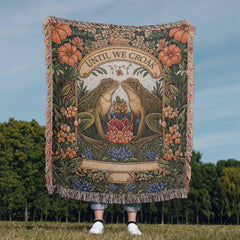 Til We Croak - Heirloom Blanket - The Best Shop 4U