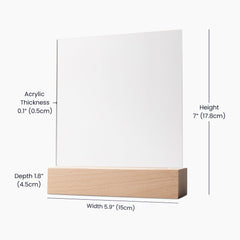 To My Beautiful Daughter – Acrylic Square - The Best Shop 4U