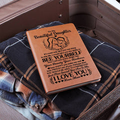 To My Beautiful Daughter – Leather Journal - The Best Shop 4U