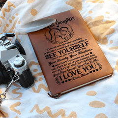To My Beautiful Daughter – Leather Journal - The Best Shop 4U