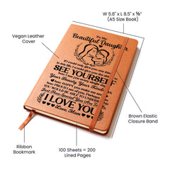 To My Beautiful Daughter – Leather Journal - The Best Shop 4U