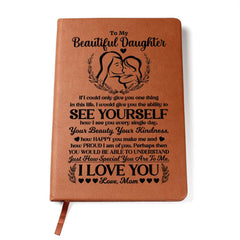 To My Beautiful Daughter – Leather Journal - The Best Shop 4U