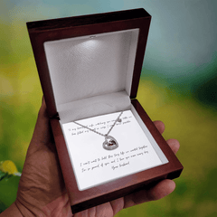 To My Beautiful Wife - Baby Feet Necklace - The Best Shop 4U