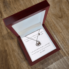 To My Beautiful Wife - Baby Feet Necklace - The Best Shop 4U