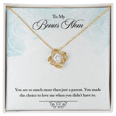 To My Bonus Mom - More Than Just a Parent - Necklace - The Best Shop 4U