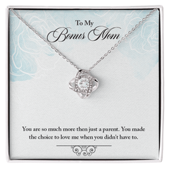 To My Bonus Mom - More Than Just a Parent - Necklace - The Best Shop 4U