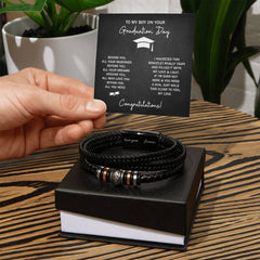 To My Boy Graduation Dreams (Love You) – Bracelet - The Best Shop 4U