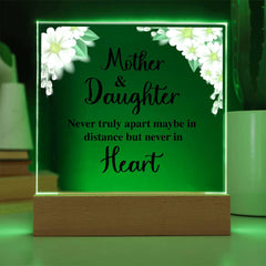 To My Daughter Distance – Acrylic Square - The Best Shop 4U