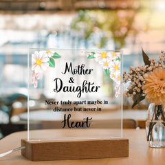 To My Daughter Distance – Acrylic Square - The Best Shop 4U