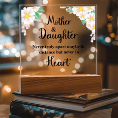 To My Daughter Distance – Acrylic Square - The Best Shop 4U