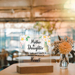 To My Daughter Distance – Acrylic Square - The Best Shop 4U