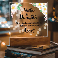 To My Daughter Distance – Acrylic Square - The Best Shop 4U