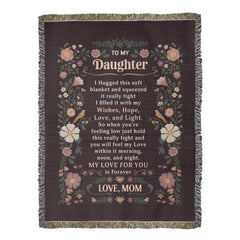 To My Daughter - Heirloom Blanket - The Best Shop 4U