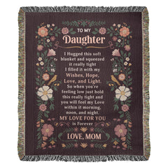 To My Daughter - Heirloom Blanket - The Best Shop 4U