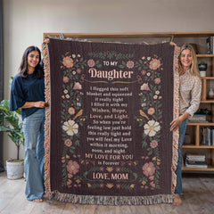 To My Daughter - Heirloom Blanket - The Best Shop 4U