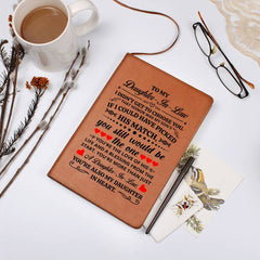 To My Daughter - in - Law Honor – Leather Journal - The Best Shop 4U