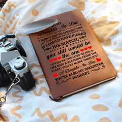 To My Daughter - in - Law Honor – Leather Journal - The Best Shop 4U
