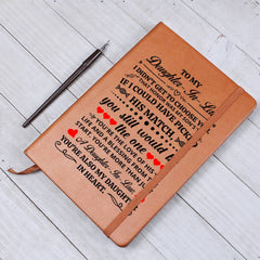 To My Daughter - in - Law Honor – Leather Journal - The Best Shop 4U