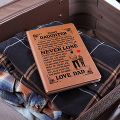 To My Daughter Promise – Leather Journal - The Best Shop 4U