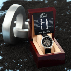 To My Dear Dad Always Remember I Love You – Openwork Watch - The Best Shop 4U