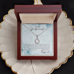 To My Girlfriend - Eternal Hope Necklace - The Best Shop 4U