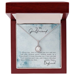 To My Girlfriend - Eternal Hope Necklace - The Best Shop 4U