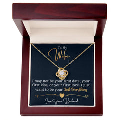 To My Last Everything - Love Knot Necklace - The Best Shop 4U