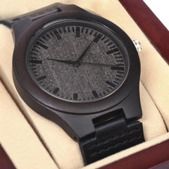 To My Man Inspiration – Wooden Watch - The Best Shop 4U