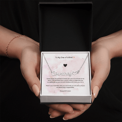 To My One Of A Kind - Heart Name Necklace - The Best Shop 4U