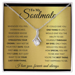 To My Soulmate - Alluring Beauty Necklace - The Best Shop 4U
