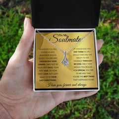 To My Soulmate - Alluring Beauty Necklace - The Best Shop 4U