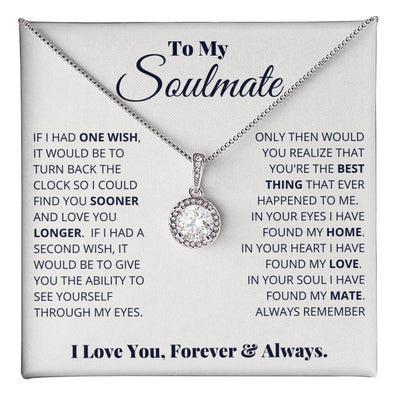 To My Soulmate - Eternal Hope Necklace - The Best Shop 4U