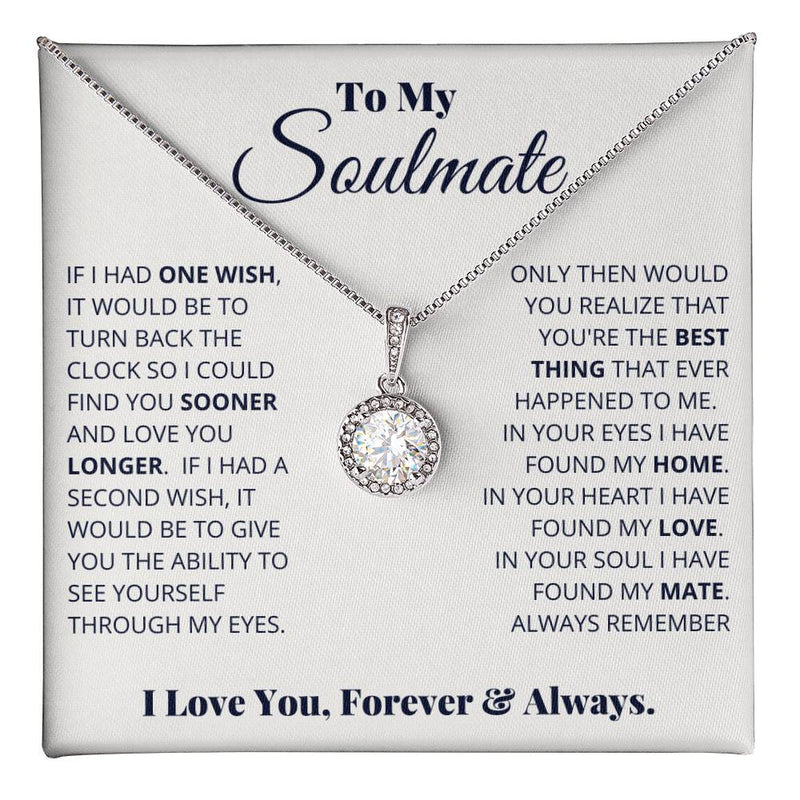 To My Soulmate - Eternal Hope Necklace - The Best Shop 4U