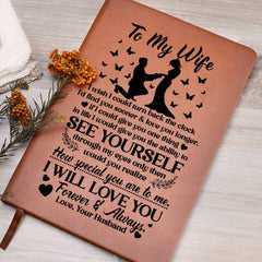 To My Wife Sooner – Leather Journal - The Best Shop 4U