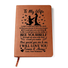 To My Wife Sooner – Leather Journal - The Best Shop 4U
