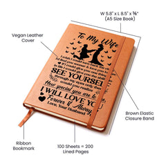 To My Wife Sooner – Leather Journal - The Best Shop 4U