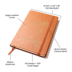 Unapologetically Me - Leather Journal - The Best Shop 4U