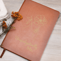 Unapologetically Me - Leather Journal - The Best Shop 4U