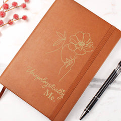 Unapologetically Me - Leather Journal - The Best Shop 4U