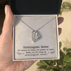 Unbiological Sister - Forever Love Necklace - The Best Shop 4U