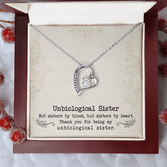 Unbiological Sister - Forever Love Necklace - The Best Shop 4U